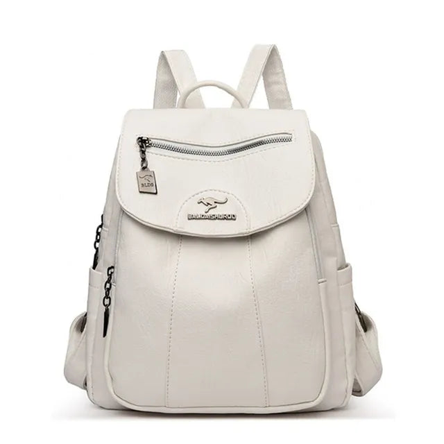 Mochila de couro de ovelha New High |FDalza.Store - F.dalza