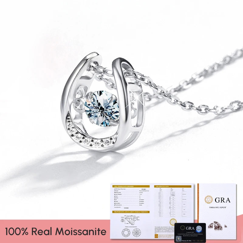 Colar GRA elegante diamante de moissanite | FDalza.Store - F.dalza